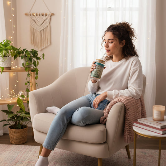 Motivational Sipper Glass - "Trust yourself, you know more than you think you do." (16oz)