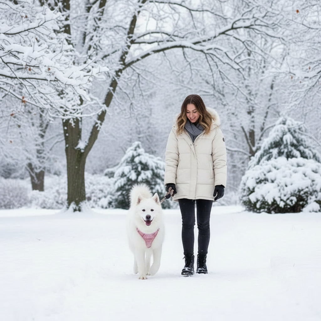 Pink Dog Harness for Girl Dogs Cute Dog Collar with Removable Bowtie 5Pcs Pet Traction Set Dog Harness Bow Collar Leash Poop Bag