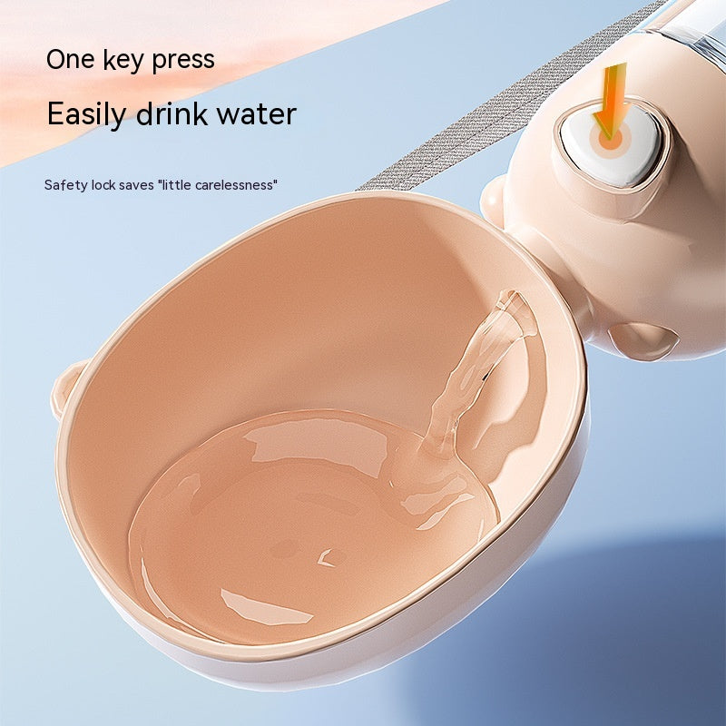Portable Dog Water Bottle Food and Water Container for Pet Pets Feeder Bowl Outdoor Travel Drinking Bowls Water Dispenser