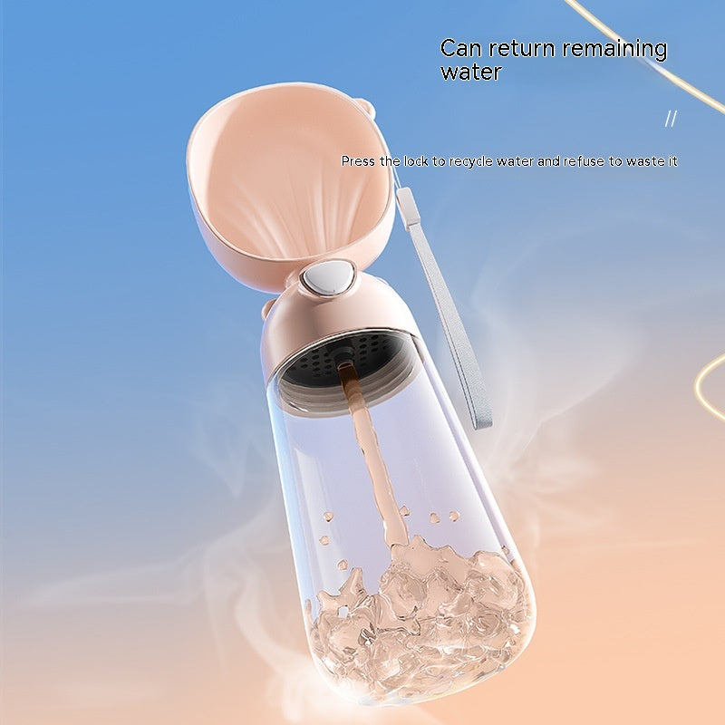 Portable Dog Water Bottle Food and Water Container for Pet Pets Feeder Bowl Outdoor Travel Drinking Bowls Water Dispenser