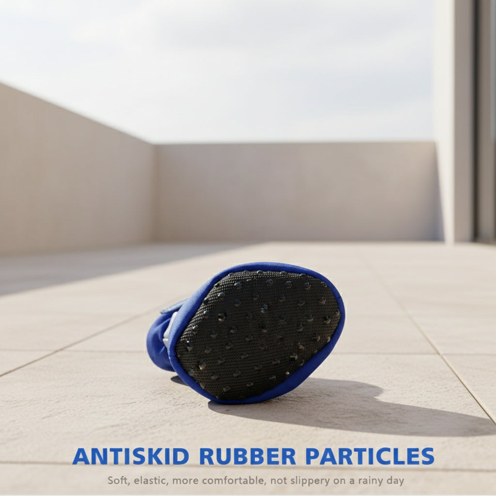 4Pcs/Set Waterproof Pet Dog Shoes Anti-Slip Rain Boots Footwear for Small Cats Dogs Puppy Dog Pet Booties Pet Paw Accessories