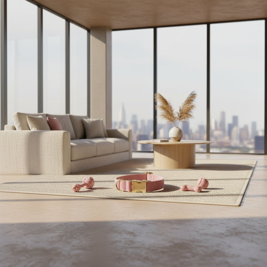 Pink Dog Harness for Girl Dogs Cute Dog Collar with Removable Bowtie 5Pcs Pet Traction Set Dog Harness Bow Collar Leash Poop Bag